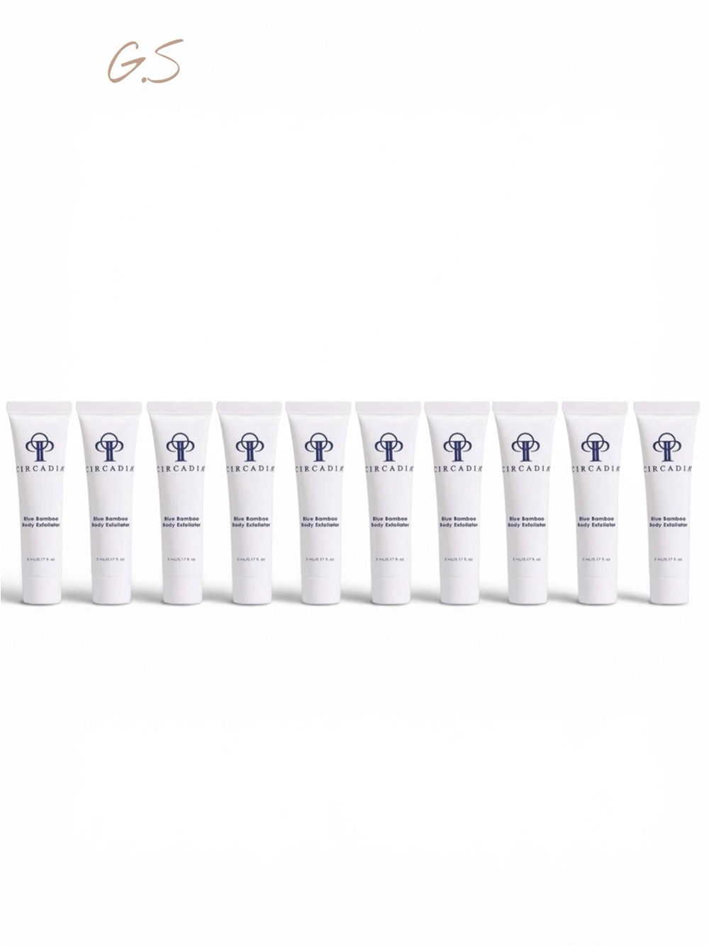 10 X Circadia Blue Bamboo Body Exfoliator 5ml/(50 ml Total) FRESH! EXP 11/2028!